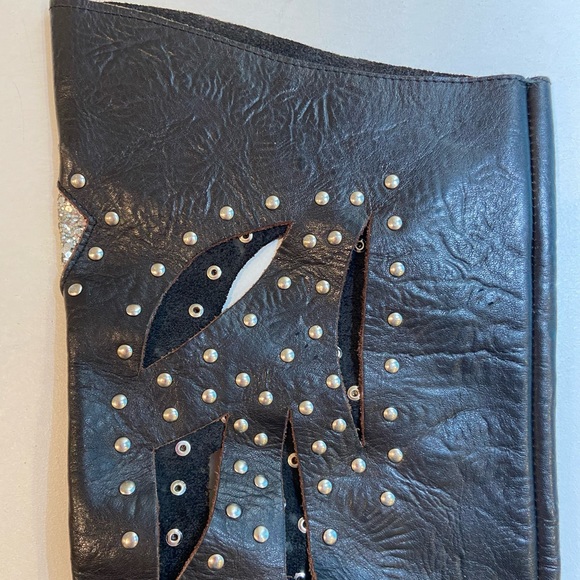 Authentic Cher Owned Italian Leather Boots Custom Cert Authenticity OfferWelcome - Picture 7 of 14